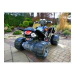 Elektrická štvorkolka - čierna